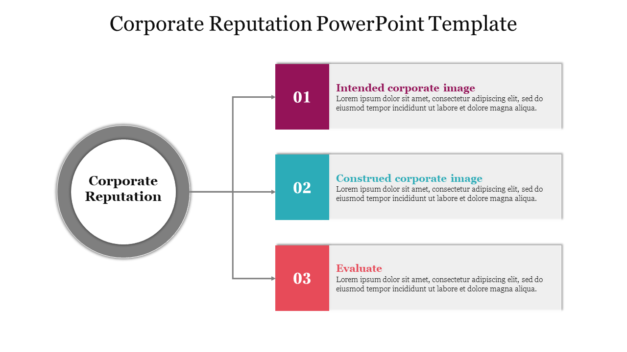 Free - Best Corporate Reputation PowerPoint Template